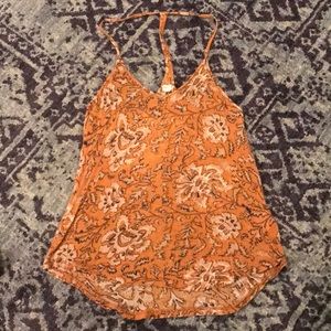 Urban Outfitters yellow tank top